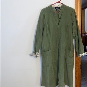 Denim co green dress